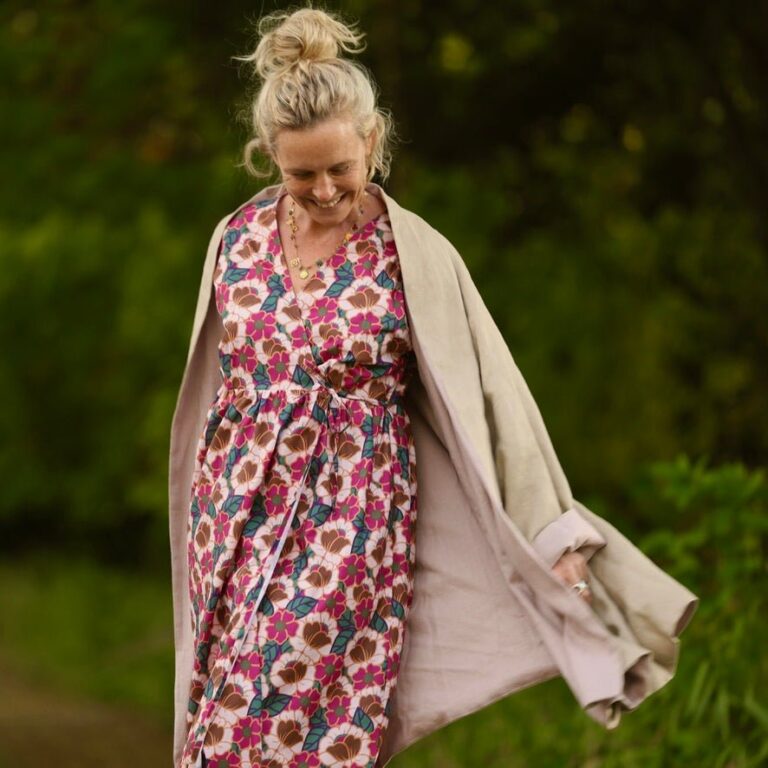 Quintessence - Robe Charline – Coton Souvenir de Vérone – XXL