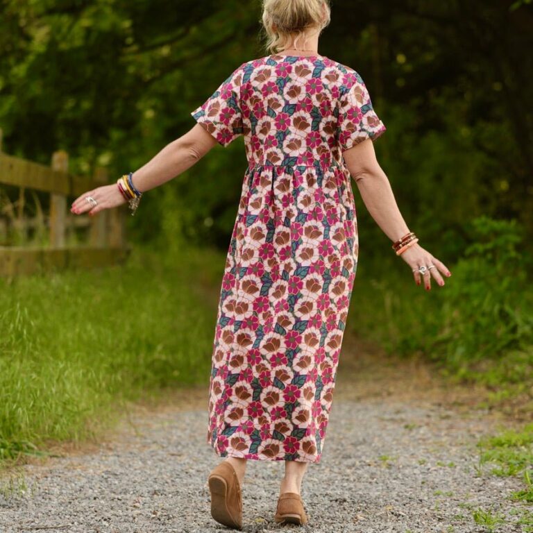 Quintessence - Robe Charline – Coton Souvenir de Vérone – XXL