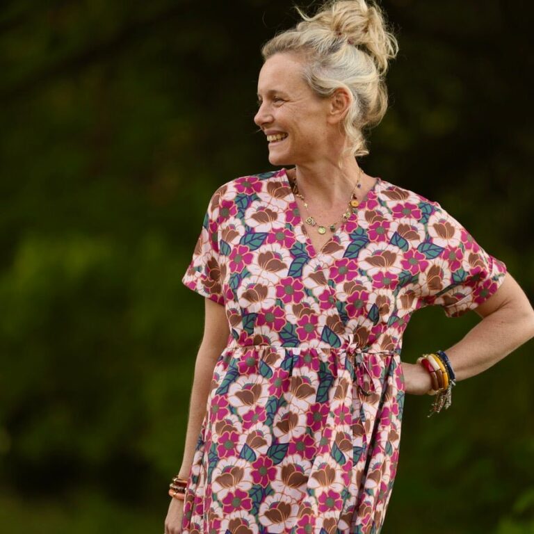 Quintessence - Robe Charline – Coton Souvenir de Vérone – XXL