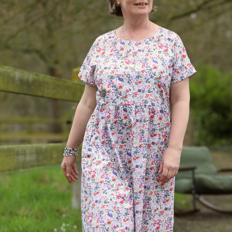 Quintessence - Robe Elsie - Coton floral vintage – XXL
