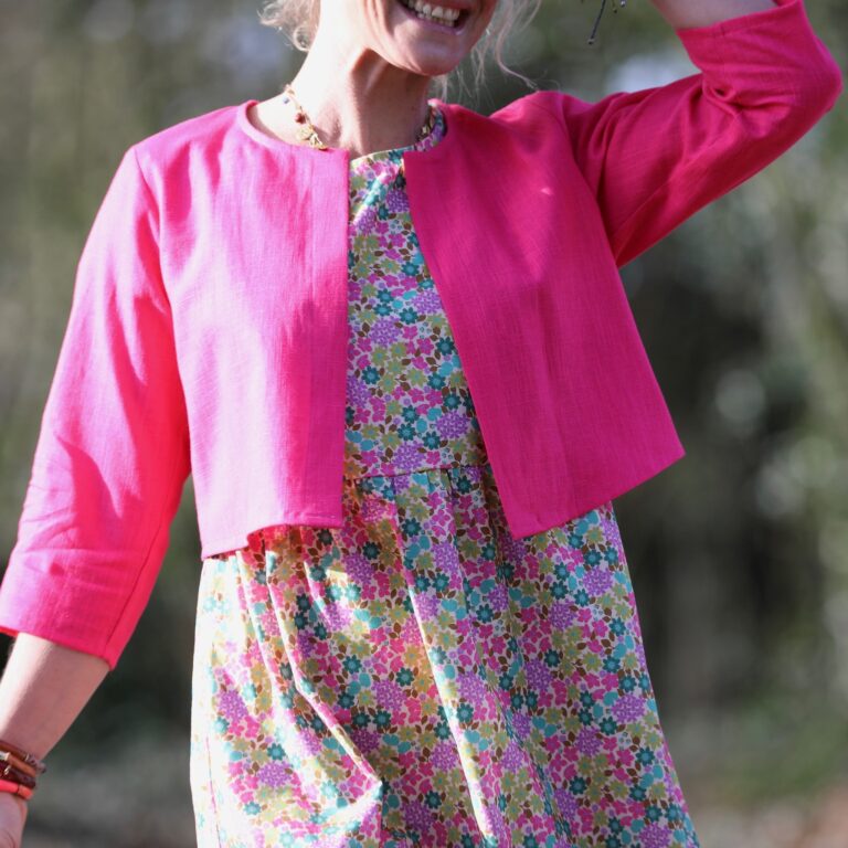 Quintessence - Robe Elsie - Coton floral vintage – XXL