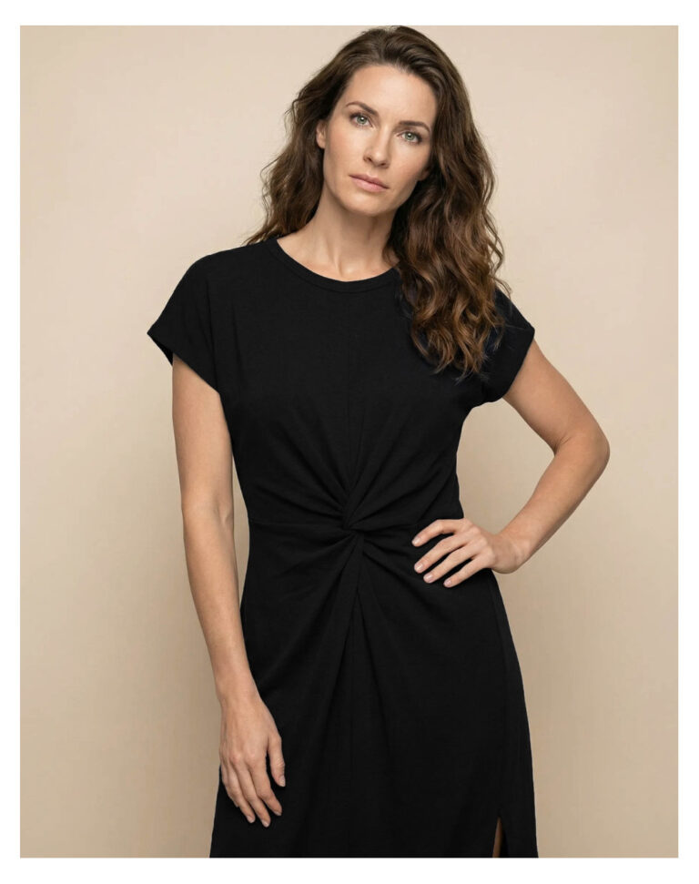 Maison Lemahieu - Robe longue à nœud - Noire – M