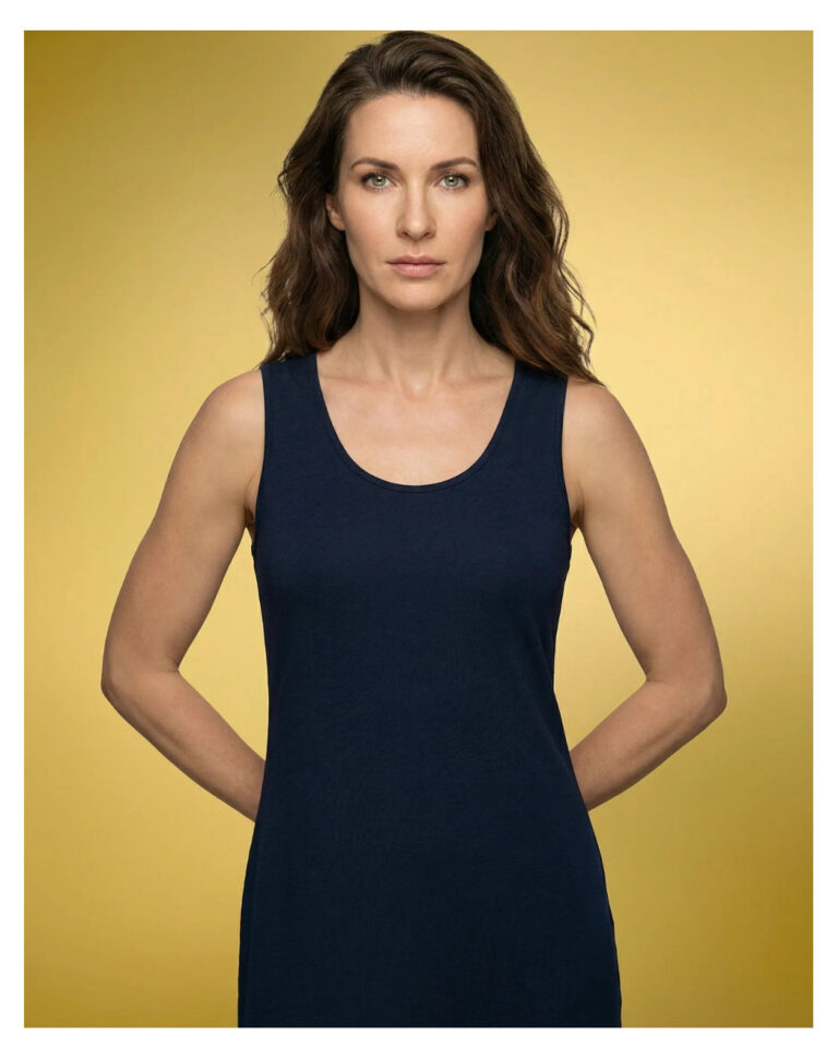 Maison Lemahieu - Robe sans manches - Bleu minuit – 2XL