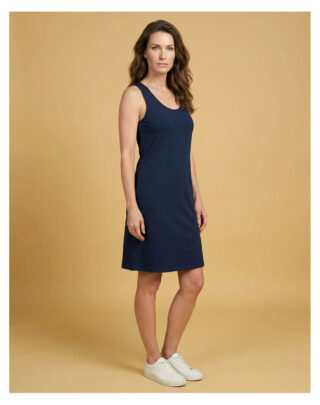 Maison Lemahieu - Robe sans manches  – Bleu minuit