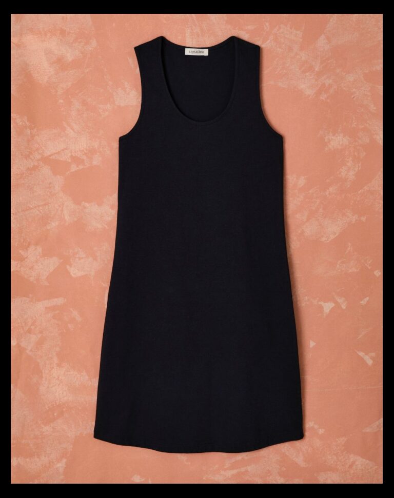 Maison Lemahieu - Robe sans manches  - Noire – 2XL