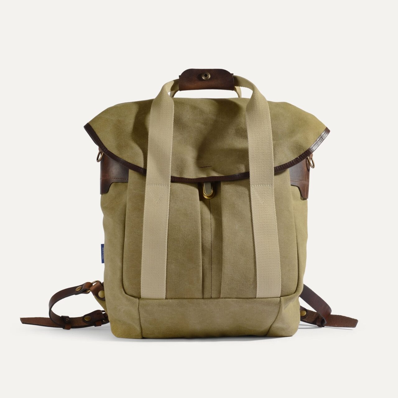 sac a dos chiloe kaki us stonewashed Bleu De Chauffe - Sac à Dos Chiloé - Kaki US Stonewashed