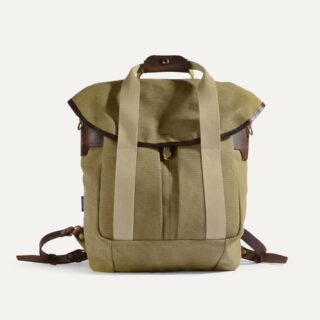 Sac à Dos Chiloé – Kaki US Stonewashed par la marque Bleu de Chauffe Bleu de Chauffe - Sac à Dos Chiloé – Kaki US Stonewashed