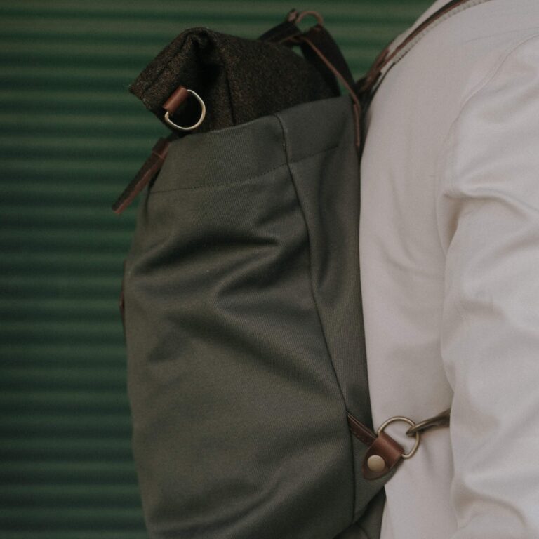 Bleu De Chauffe - Sac à dos Woody 25L - Kaki BM/Tweed