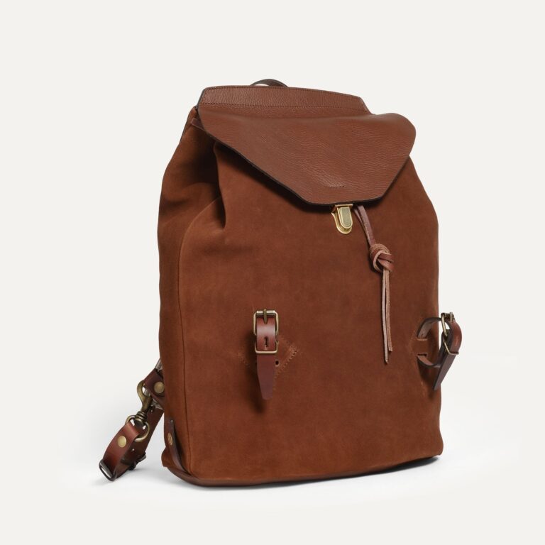 Bleu De Chauffe - Sac à dos Zibeline - Brun fauve