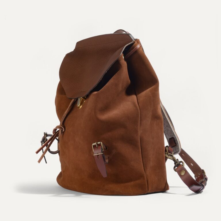 Bleu De Chauffe - Sac à dos Zibeline - Brun fauve