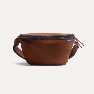 Bleu de Chauffe - Sac Banane New Beat XL – Brun fauve