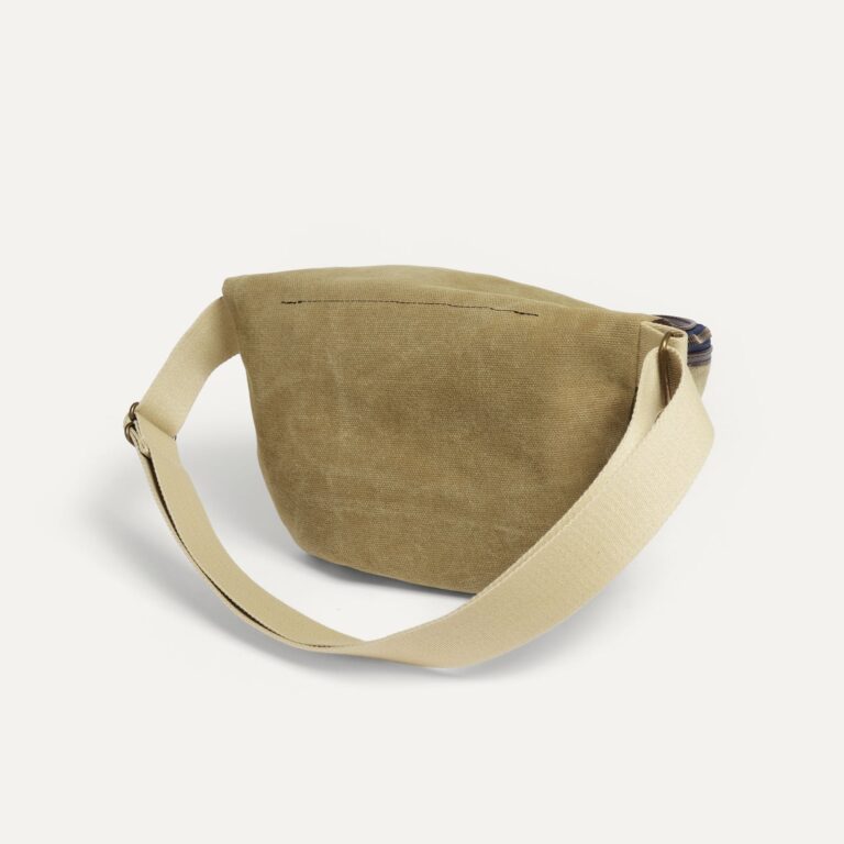 Bleu De Chauffe - Sac Banane New Beat XL - Kaki US Stonewashed