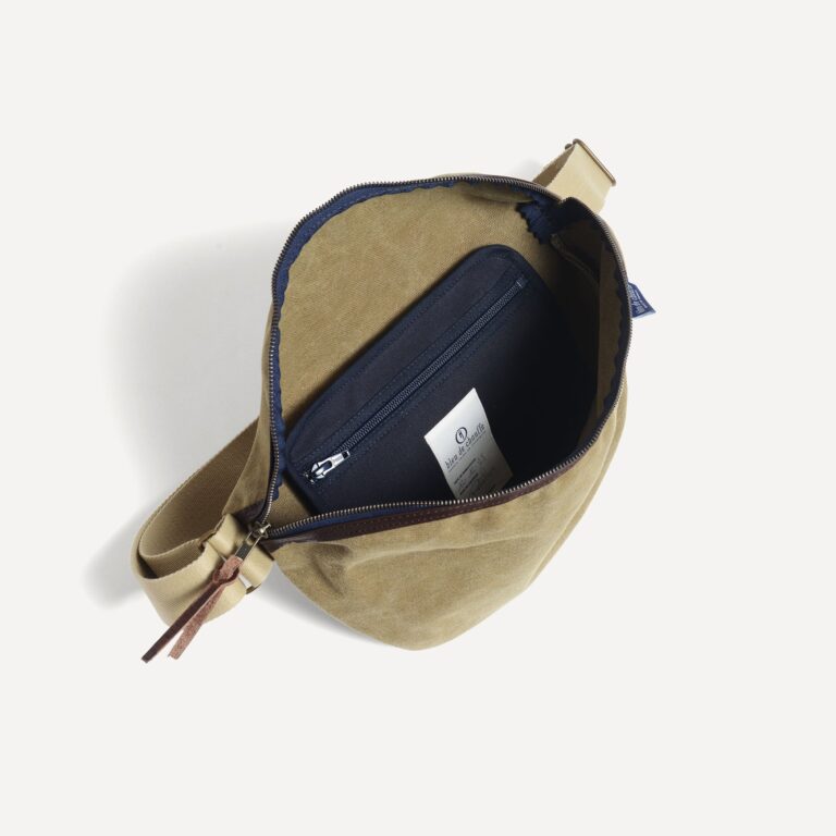 Bleu De Chauffe - Sac Banane New Beat XL - Kaki US Stonewashed