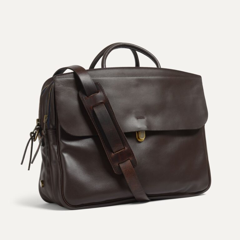 sac business zeppo liscio marron Bleu De Chauffe - Sac Business Zeppo - Liscio Marron