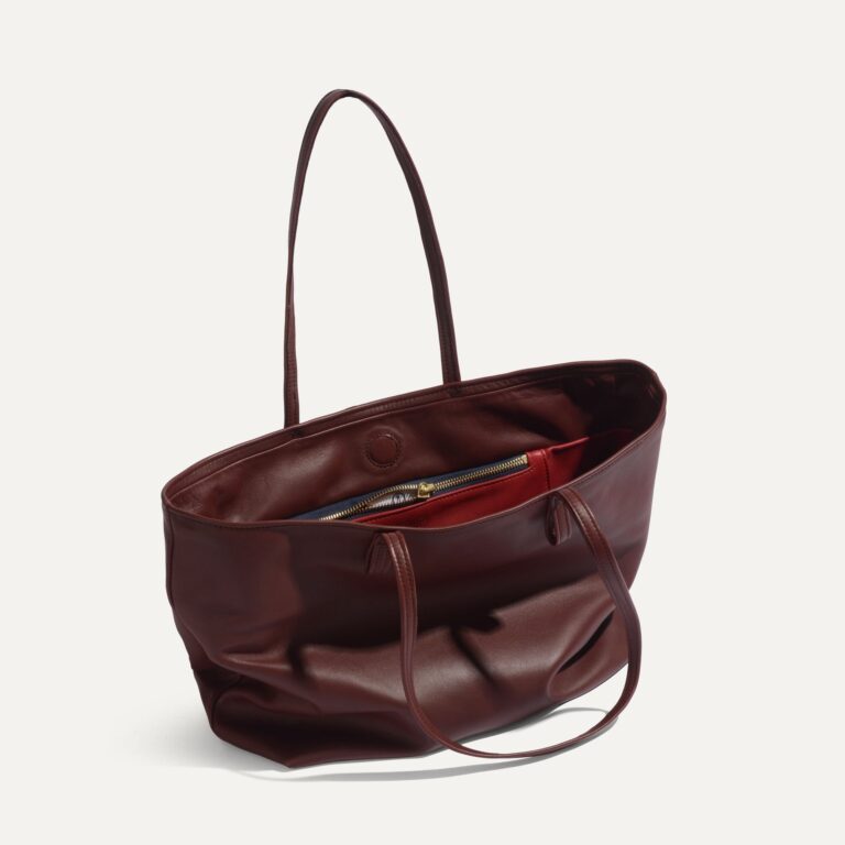 Bleu De Chauffe - Sac Cabas Josie - Bordeaux