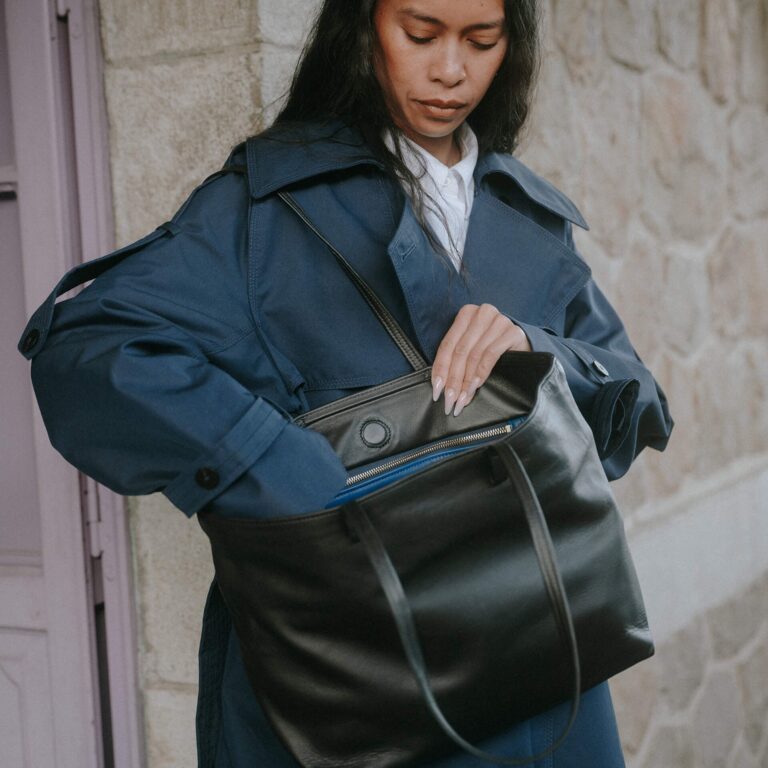 Bleu De Chauffe - Sac Cabas Josie - Noir