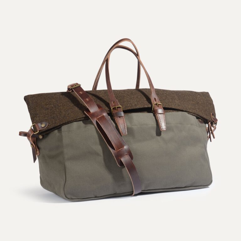Bleu De Chauffe - Sac de voyage Cabine - Kaki BM / Tweed