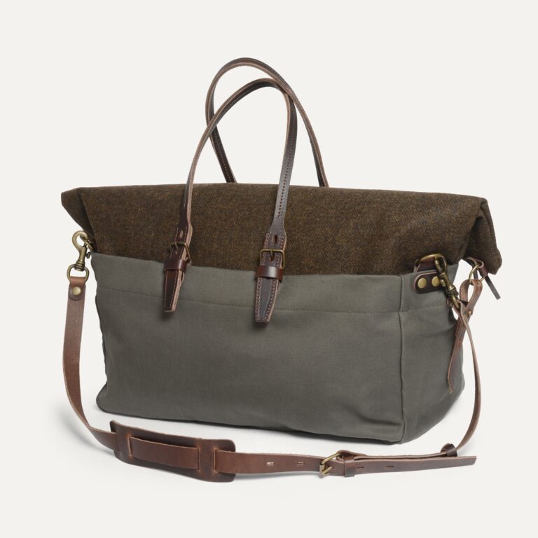 Bleu De Chauffe - Sac de voyage Cabine - Kaki BM / Tweed