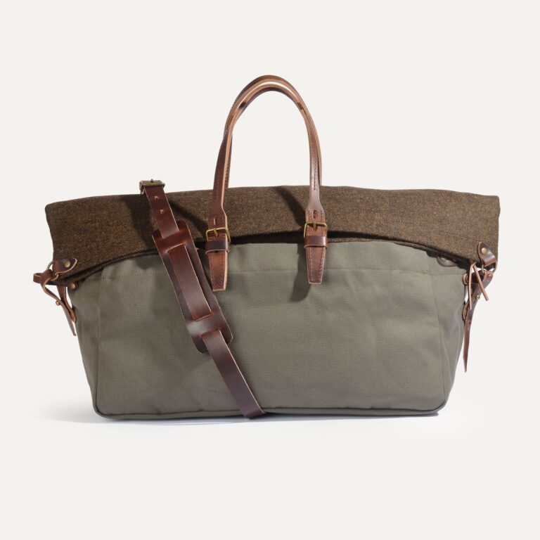 Bleu De Chauffe - Sac de voyage Cabine - Kaki BM / Tweed