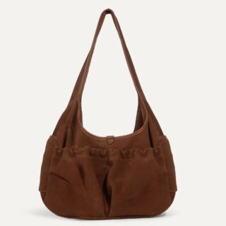 Bleu de Chauffe - Sac Paula – Brun fauve