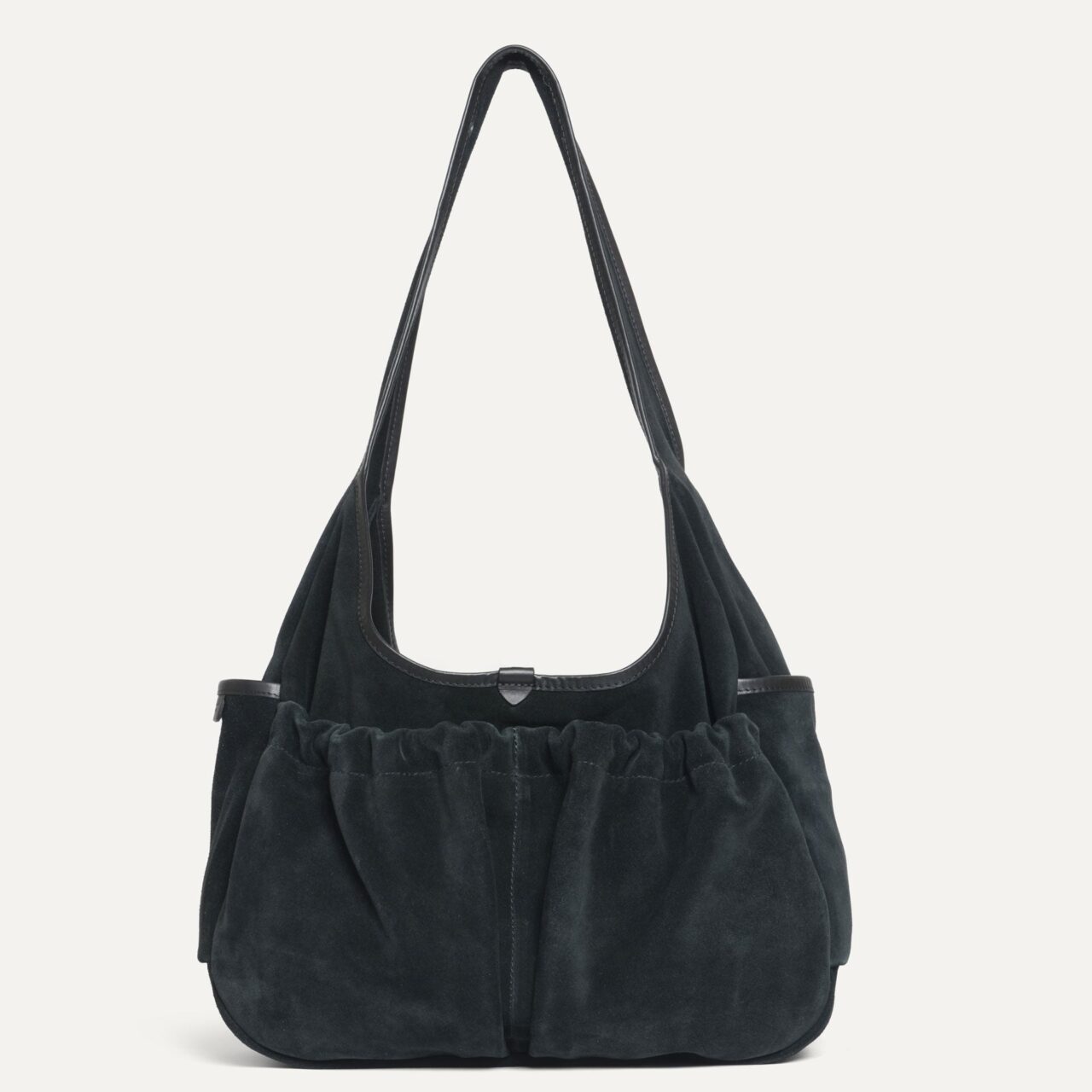 sac paula suede noir Bleu De Chauffe - Sac Paula - Noir suédé