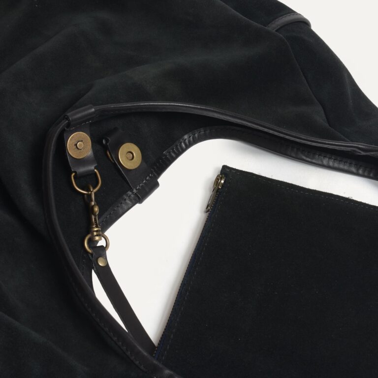 Bleu De Chauffe - Sac Paula - Noir suédé
