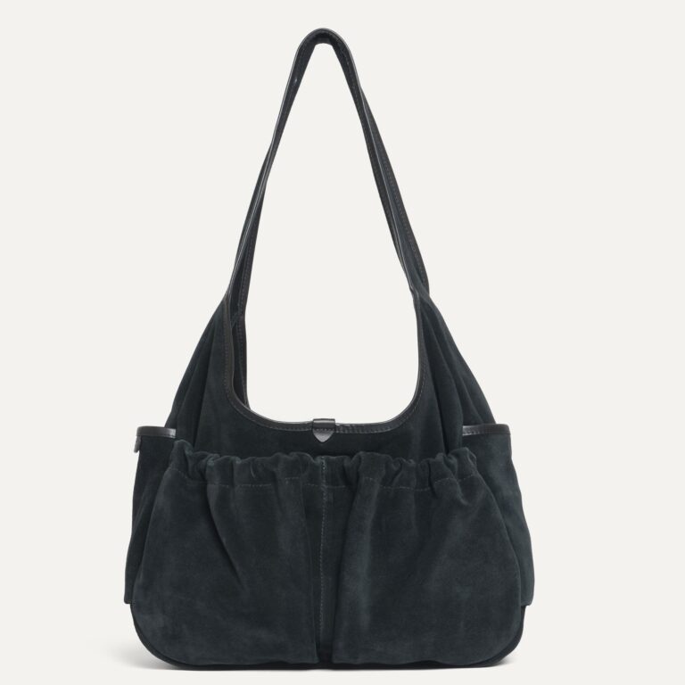 sac paula suede noir Bleu De Chauffe - Sac Paula - Noir suédé