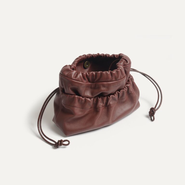 Bleu De Chauffe - Sac Pochette Menuet - Bordeaux