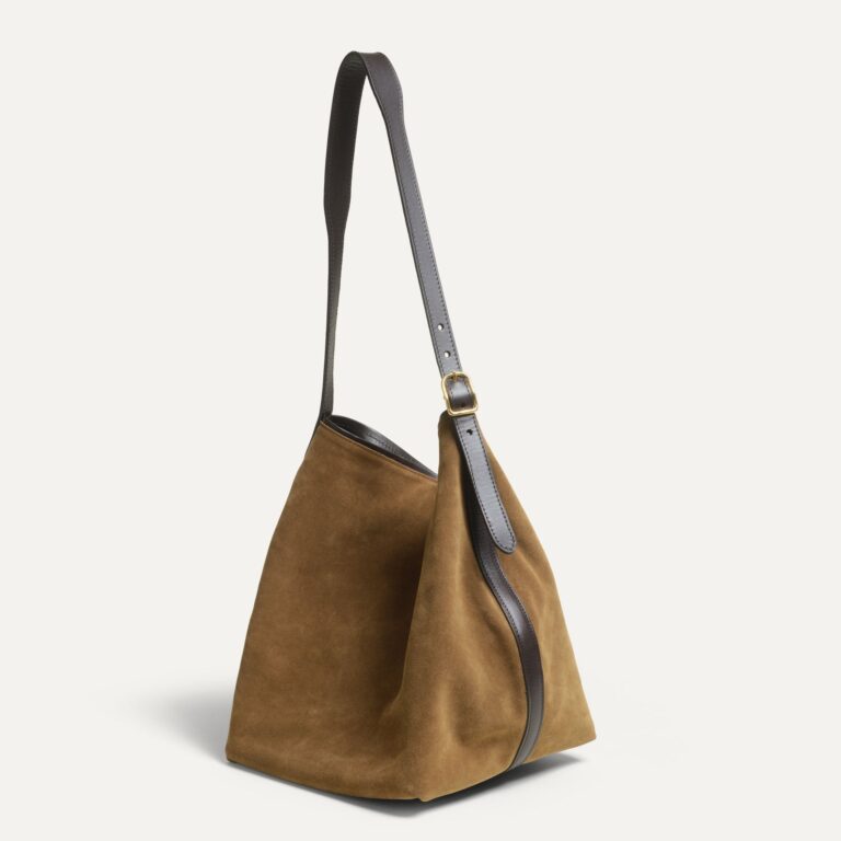 Bleu De Chauffe - Sac seau Sofia - Marron Noisette