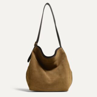 Sac seau Sofia – Marron Noisette par la marque Bleu de Chauffe Bleu de Chauffe - Sac seau Sofia – Marron Noisette