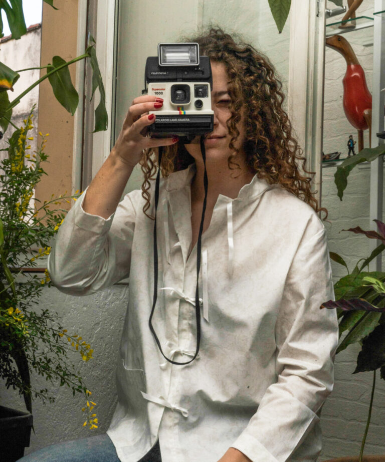 Fleurs Pois & Cie - Veste de pyjama pour femme et/ou chemisier ? - Blanc/Beige