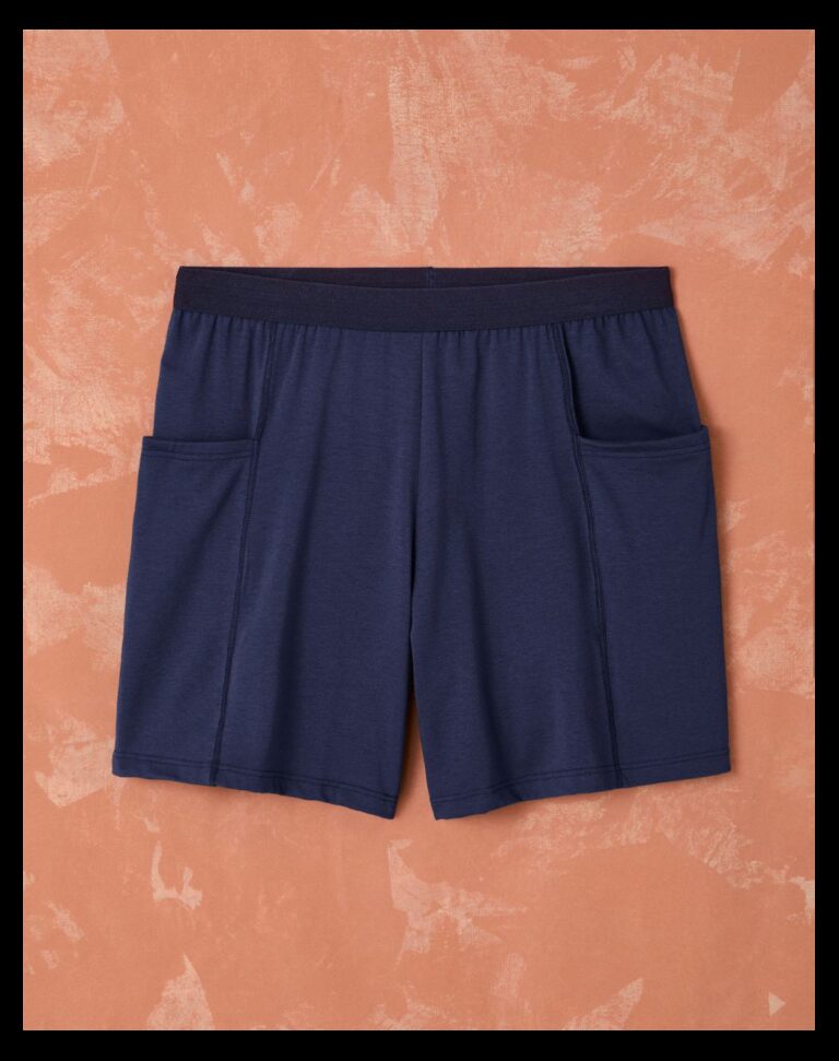 Maison Lemahieu - Short coton modal - Marine – 3XL