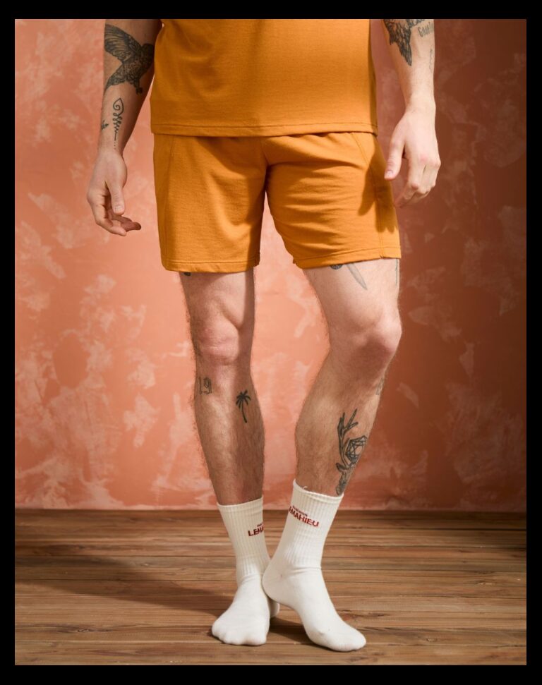 Maison Lemahieu - Short coton modal - Mordore – 3XL