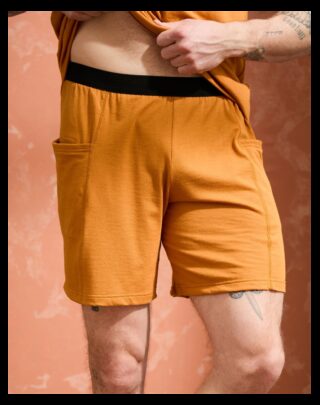 Short coton modal – Mordore par la marque Maison Lemahieu Maison Lemahieu - Short coton modal – Mordore