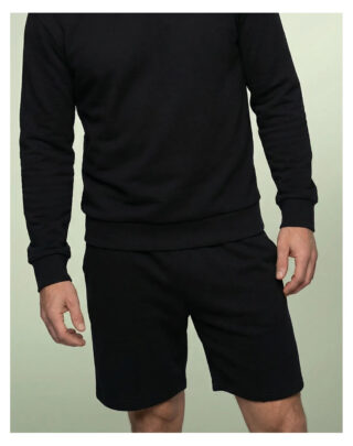 Maison Lemahieu - Short molleton –  Noir