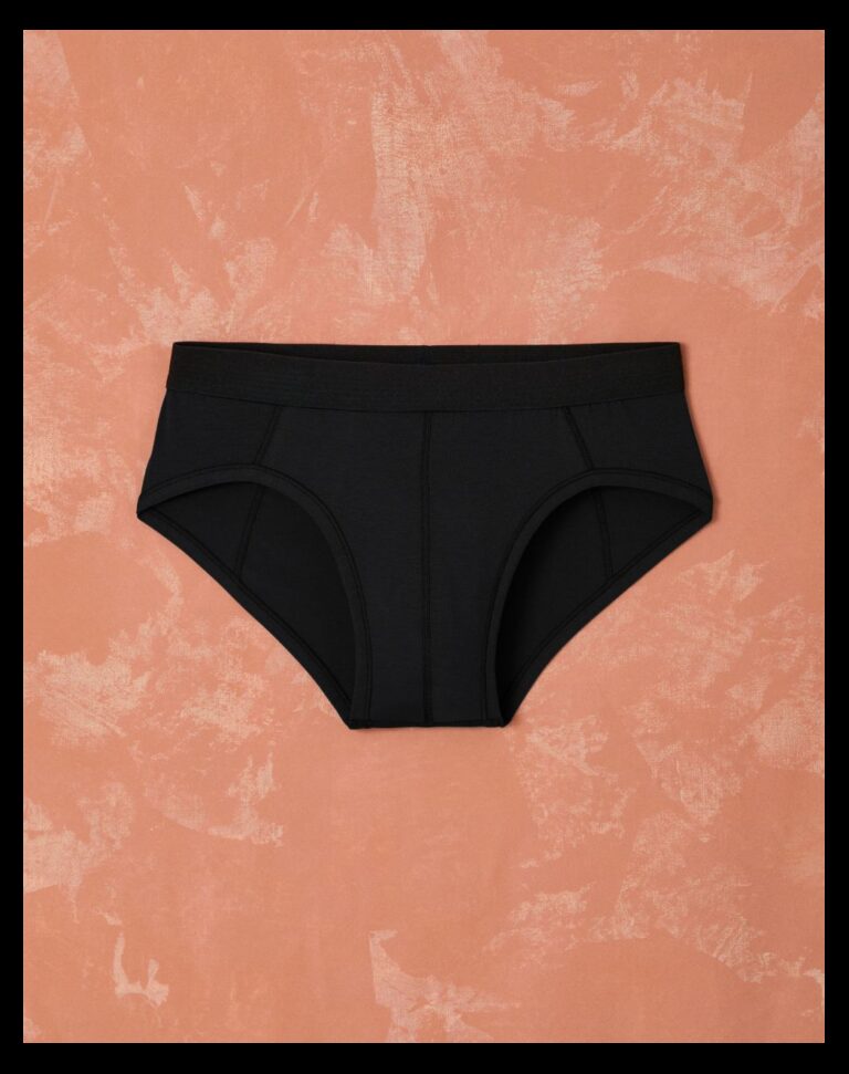 Maison Lemahieu - Slip coton modal - Noir – 3XL