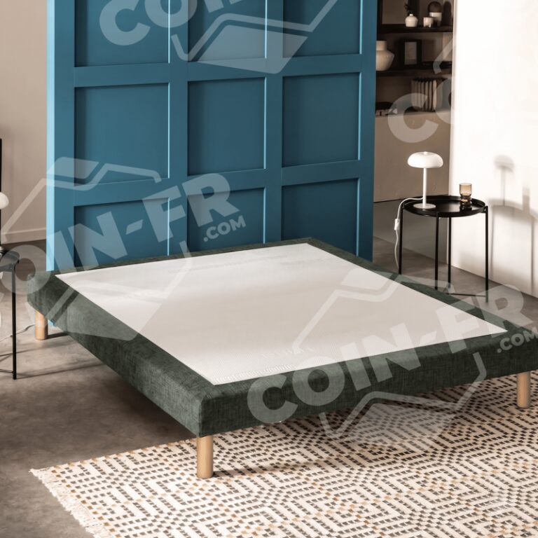 BULTEX matelas et sommiers - Sommier à lattes BULTEX Oxygène Medio confort médium H.15cm - 17 tailles 16 coloris
