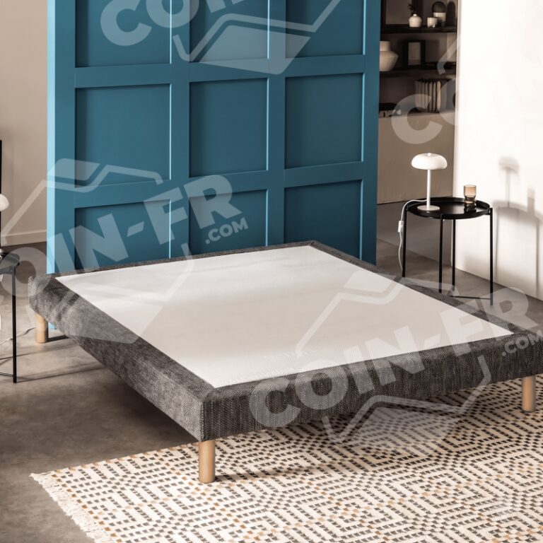 BULTEX matelas et sommiers - Sommier à lattes BULTEX Oxygène Medio confort médium H.15cm - 17 tailles 16 coloris