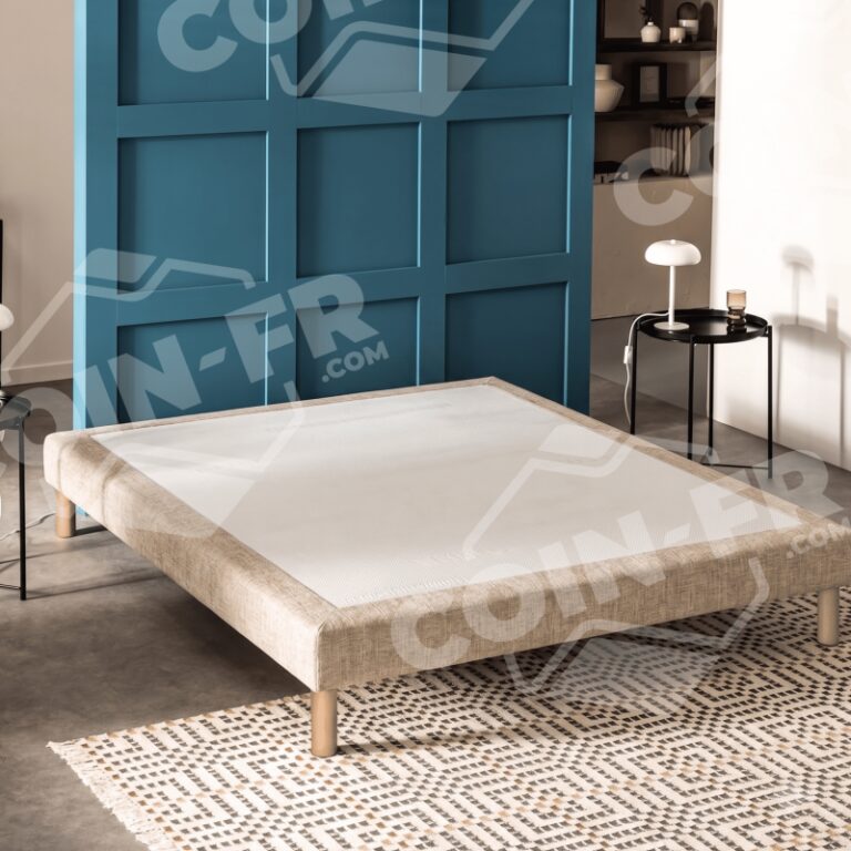 BULTEX matelas et sommiers - Sommier à lattes BULTEX Oxygène Medio confort médium H.15cm - 17 tailles 16 coloris