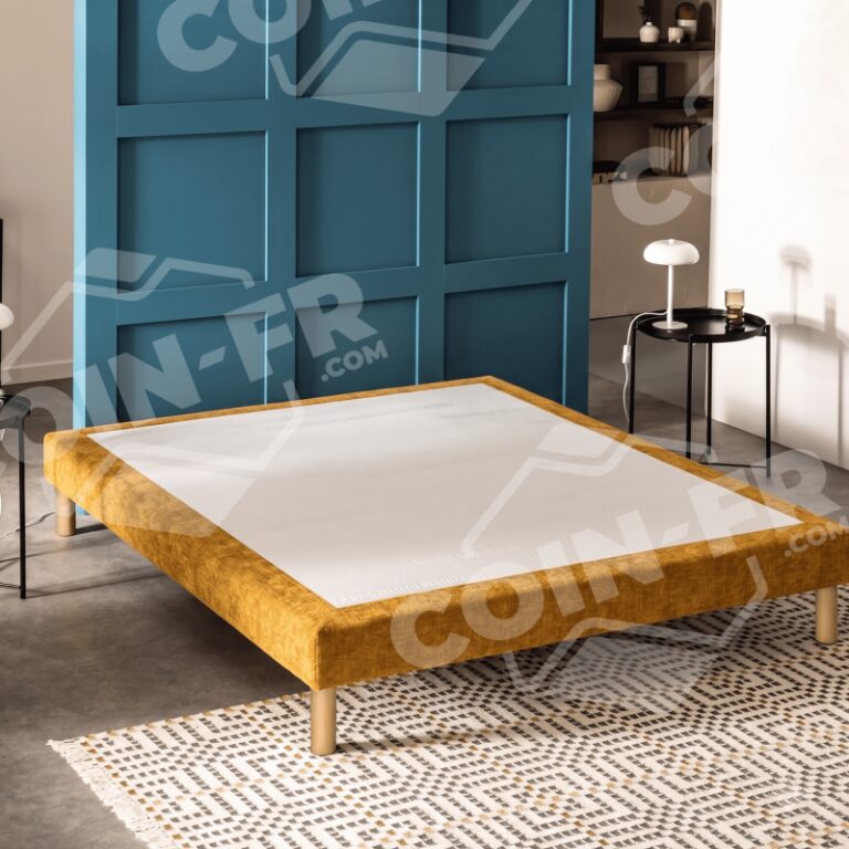 BULTEX matelas et sommiers - Sommier à lattes BULTEX Oxygène Medio confort médium H.15cm - 17 tailles 16 coloris