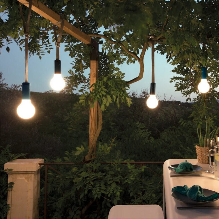 FERMOB - Suspension pack lampe et sangle FERMOB Aplô en métal - 3 coloris