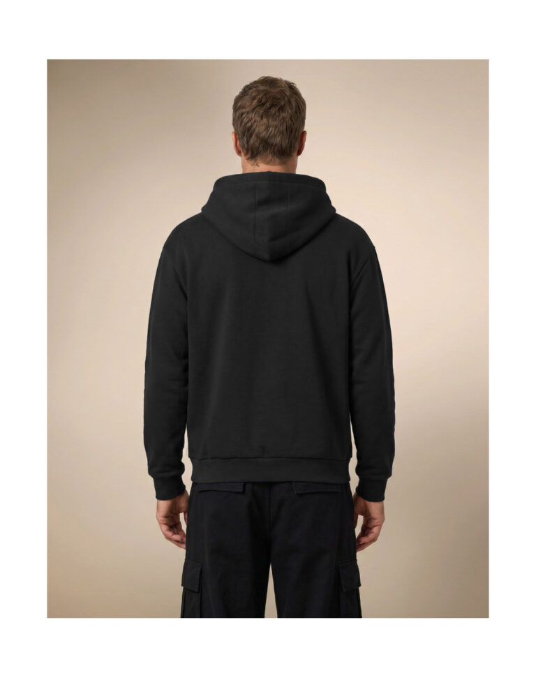 Maison Lemahieu - Sweat à capuche - Noir – 2XL