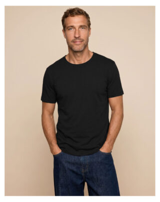 Maison Lemahieu - T-shirt 100% Laine Mérinos – Noir