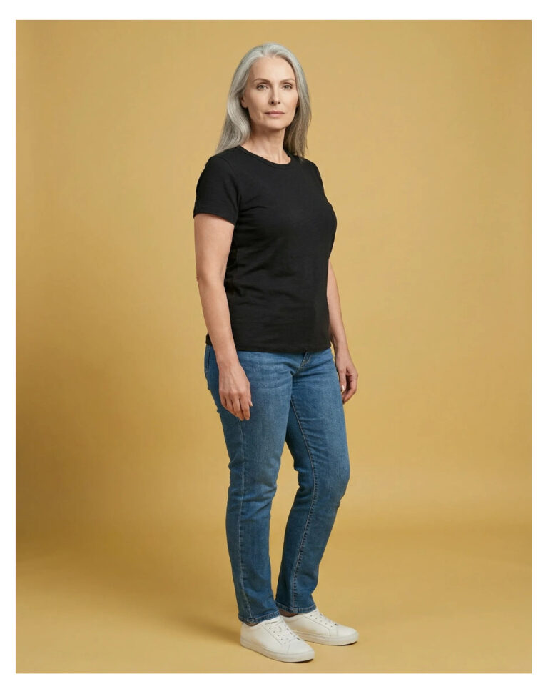 Maison Lemahieu - T-shirt femme 100% Lin - Noir – 2XL
