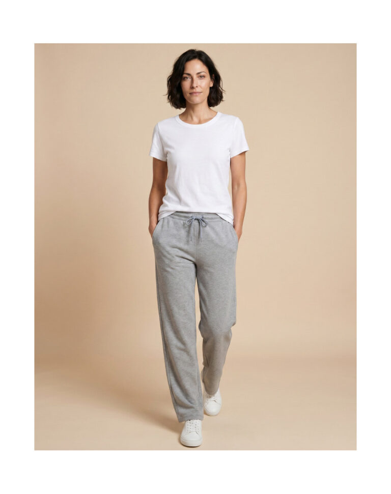 Maison Lemahieu - T-shirt en Coton BIO - Blanc - Femme – S