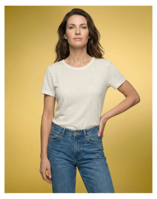 Maison Lemahieu - T-shirt femme 100% Lin – Ecru