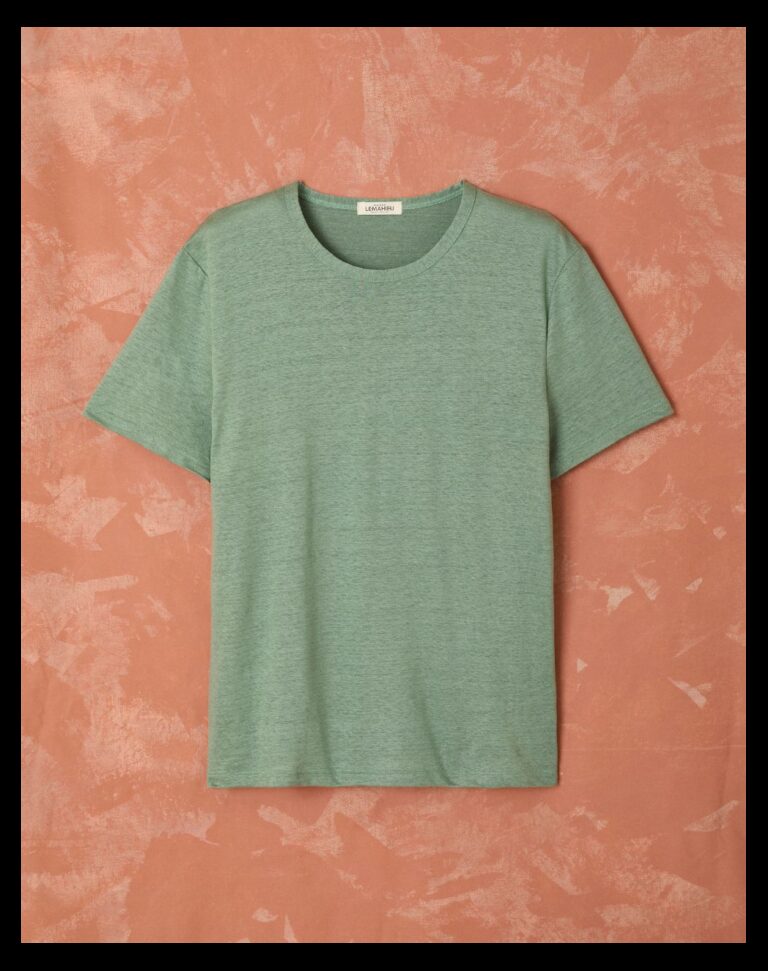Maison Lemahieu - T-shirt homme 100% Lin - Sauge – 2XL