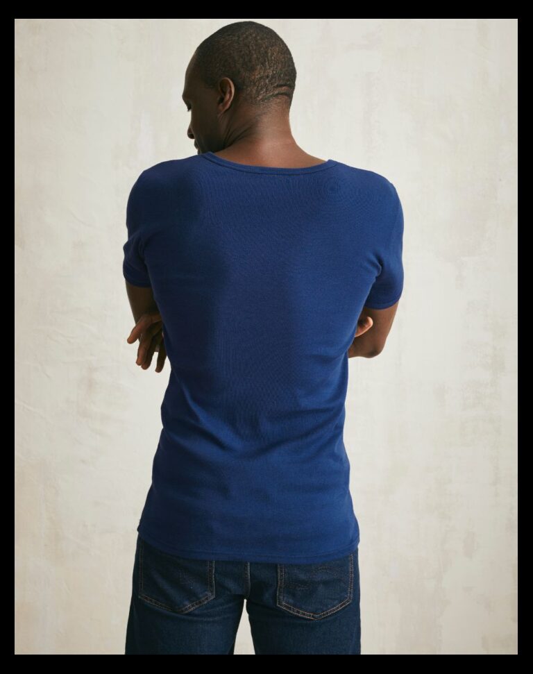 Maison Lemahieu - T-shirt seconde peau - Marine – 3XL