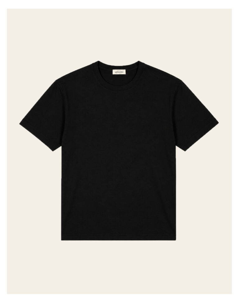 Maison Lemahieu - T-shirt loose - Noir – XL