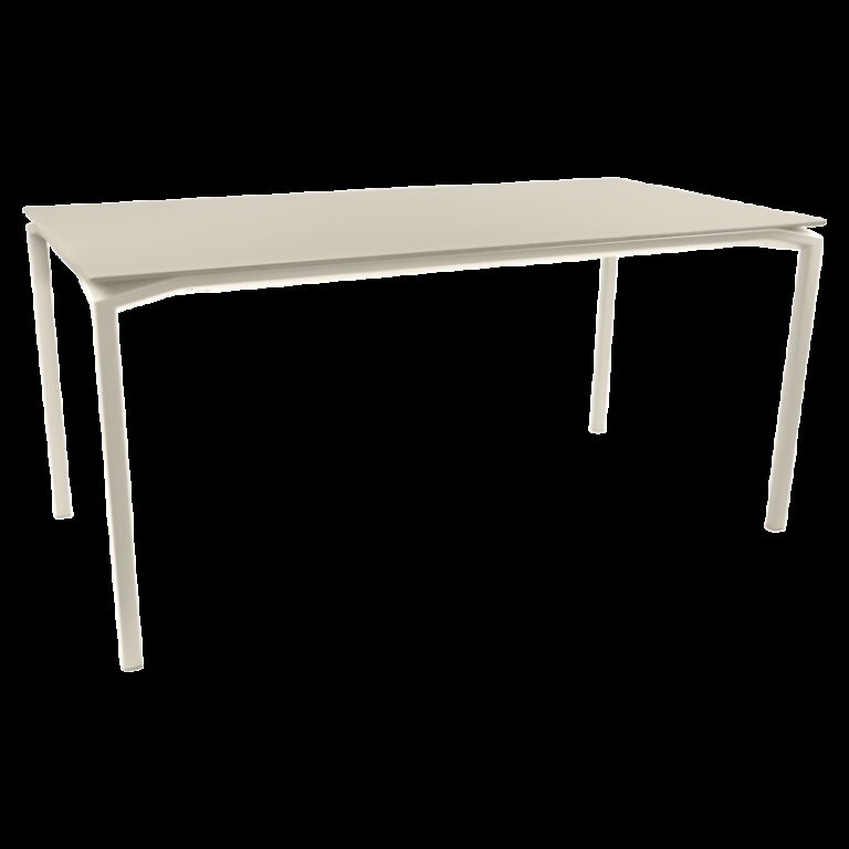 FERMOB - Table à manger FERMOB Calvi mat velouté 160x80cm en métal - 4 coloris